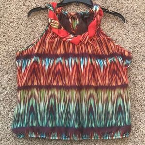 HeartSOUL Braided Collar Tank Top